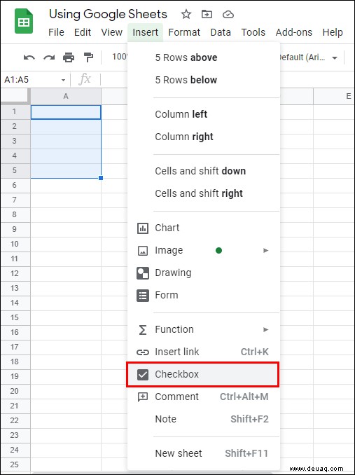 So erstellen Sie eine Checkliste in Google Docs