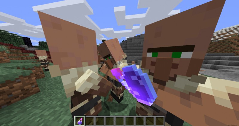 Wie man einen Zombie-Dorfbewohner in Minecraft heilt