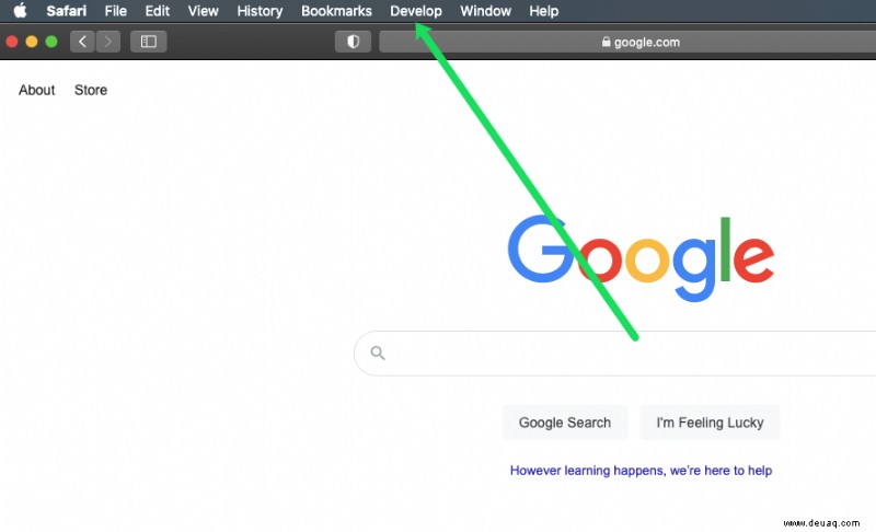 So ändern Sie die User-Agent-Zeichenfolge in Google Chrome