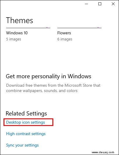 So ändern Sie die Standardsymbole in Windows 10