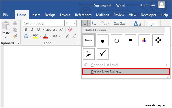 So erstellen Sie eine Checkliste in Microsoft Word