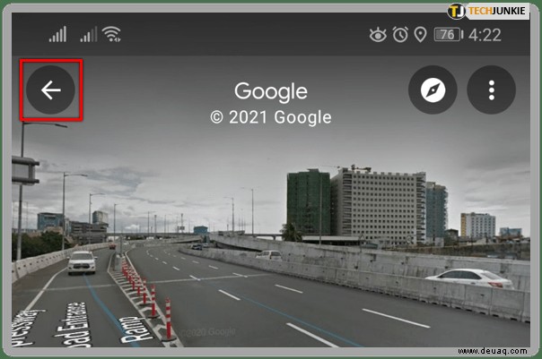 So öffnen Sie Street View in der Google Maps App