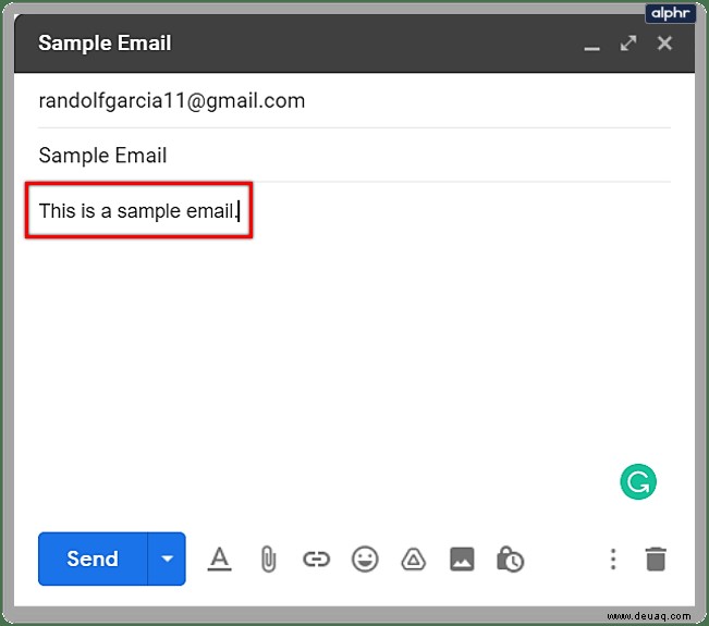 So planen Sie den Versand einer Google Mail zu einem späteren Zeitpunkt