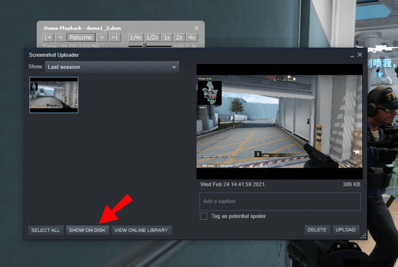 So öffnen Sie das Demo-Menü in CSGO