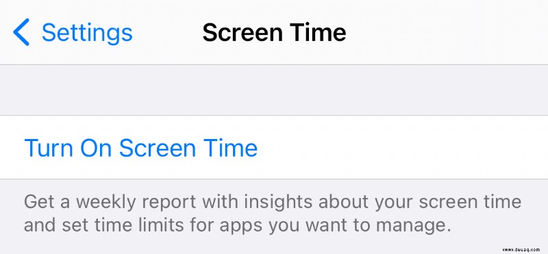 So deaktivieren Sie die Bildschirmzeit auf dem iPhone oder iPad