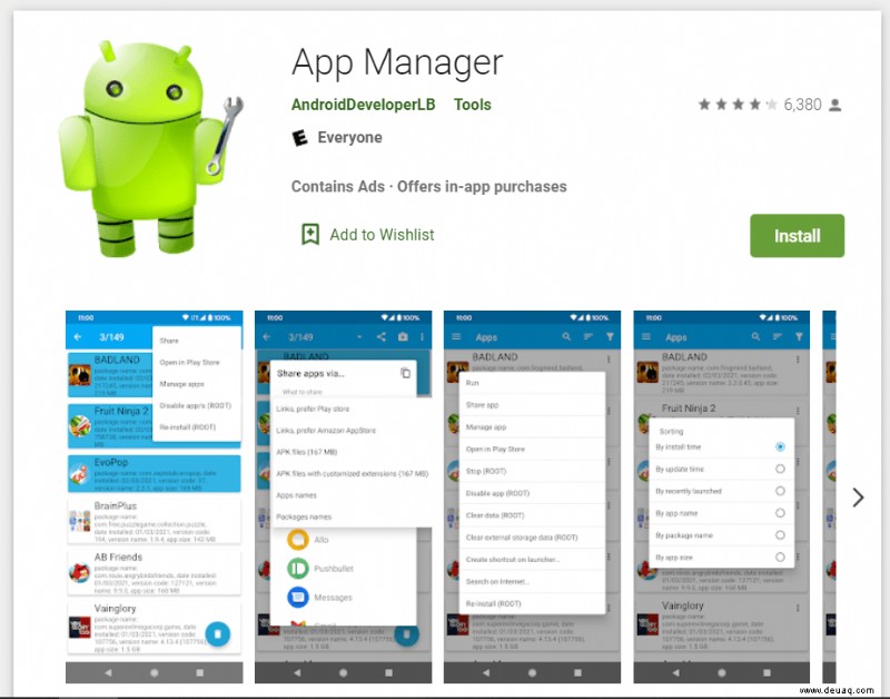 So laden Sie Android-Apps auf eine SD-Karte herunter