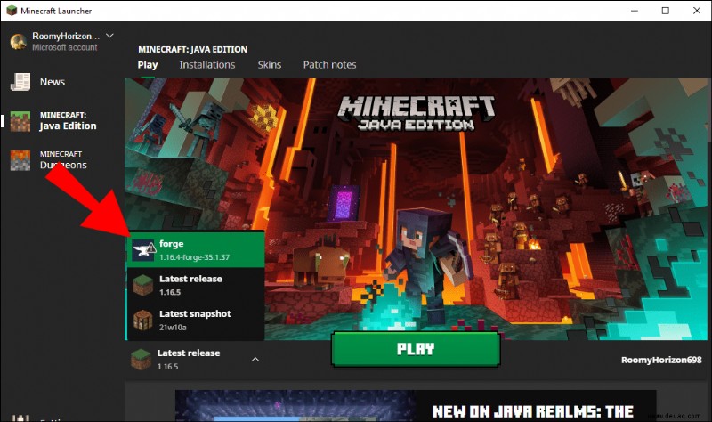 So installieren Sie Minecraft Forge auf einem Windows- oder Mac-PC