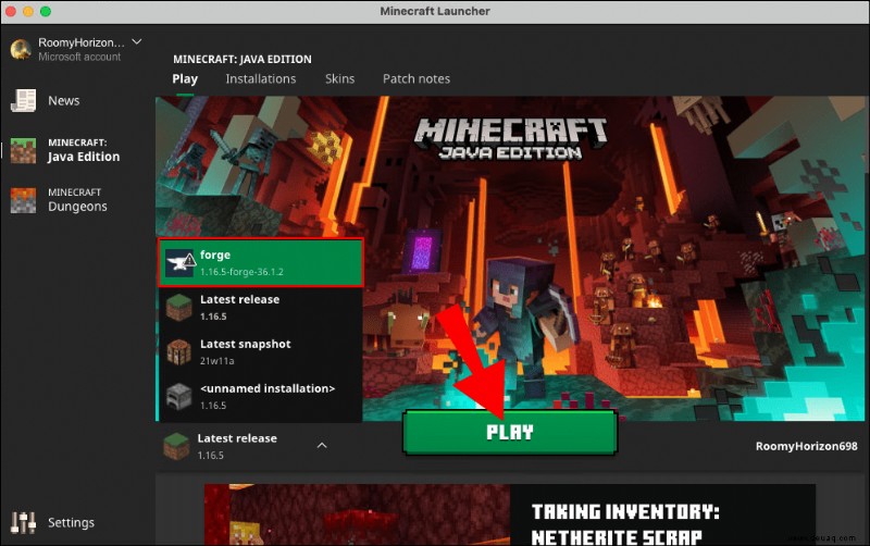 So installieren Sie Minecraft Forge auf einem Windows- oder Mac-PC