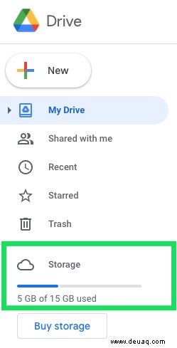 So geben Sie Google Drive-Speicherplatz frei