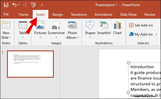 Einfügen einer PDF-Datei in Word