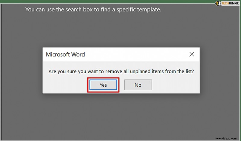 So löschen Sie zuletzt verwendete Dokumente in Microsoft Word