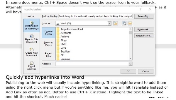 So löschen Sie zuletzt verwendete Dokumente in Microsoft Word