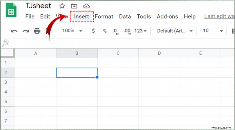 So fügen Sie ein Bild zu Ihrer Google-Tabellenzelle hinzu