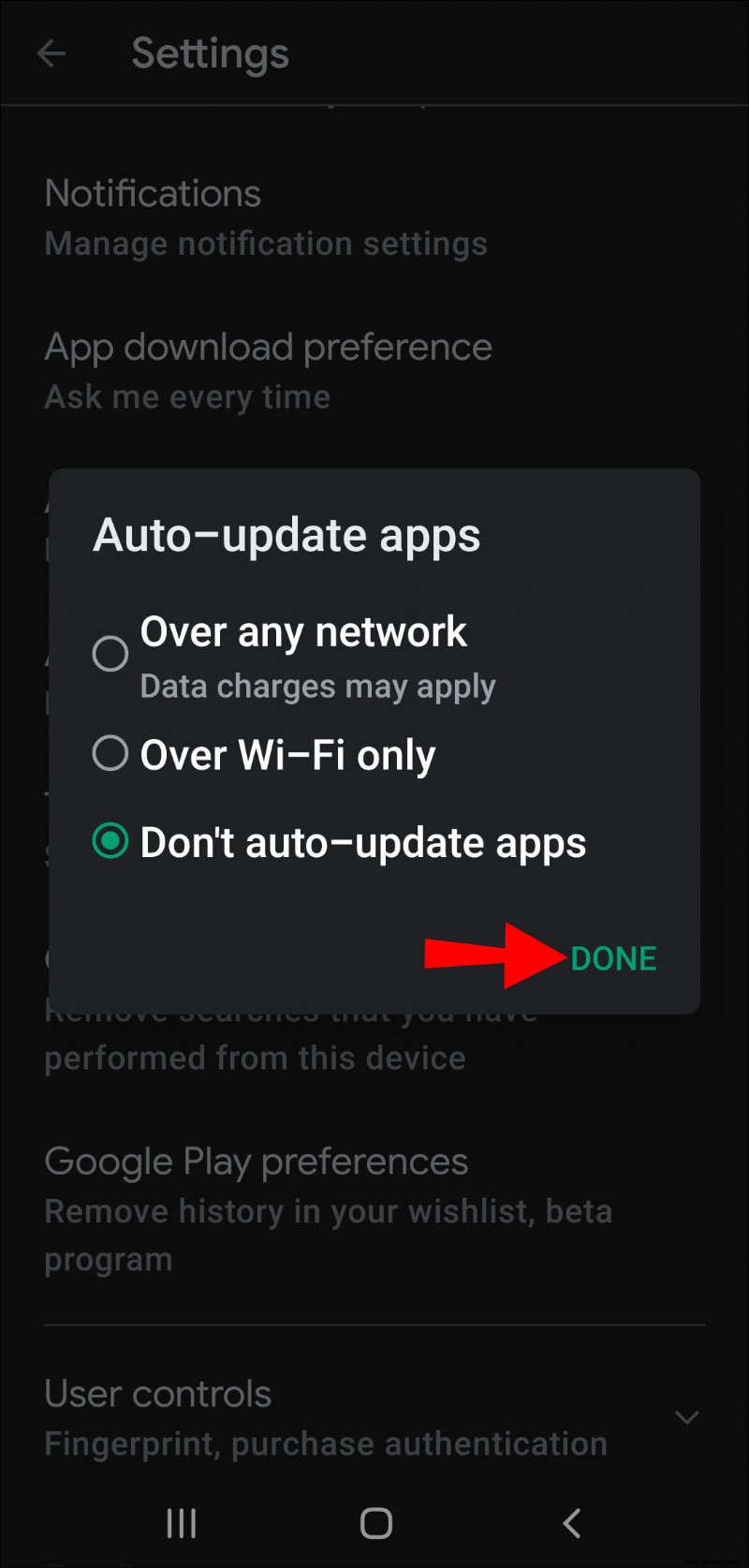So deaktivieren Sie Updates auf einem Android-Gerät