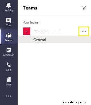 So deaktivieren Sie den Chat in Microsoft Teams