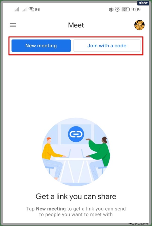So erstellen Sie ein Google Meet-Konto