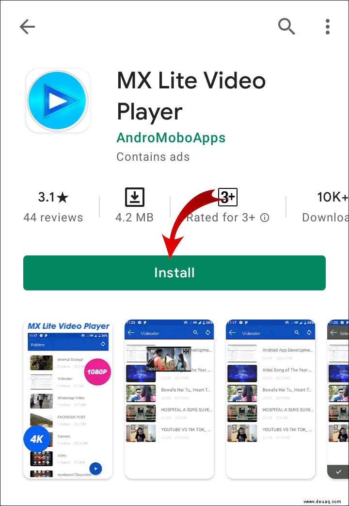 So ändern Sie den Standardvideoplayer auf einem Android-Gerät
