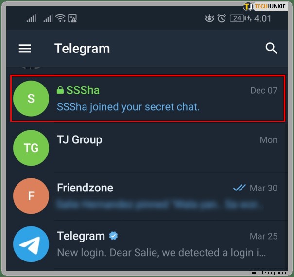 So verbergen Sie Ihre Telefonnummer in Telegram