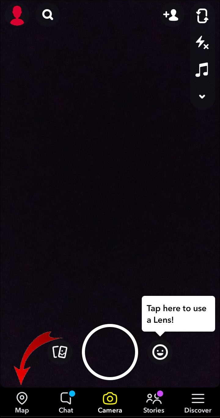 So zeigen Sie die Karte in SnapChat an