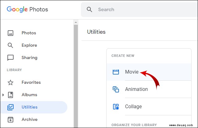 So erstellen Sie einen Film aus Ihren Google-Fotos