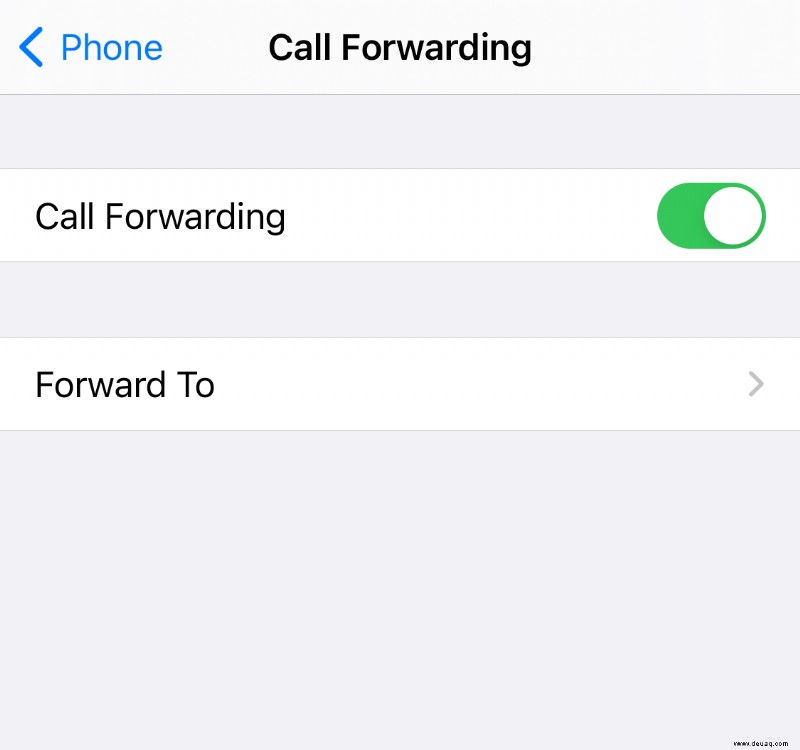 So leiten Sie unbeantwortete Anrufe auf dem iPhone weiter