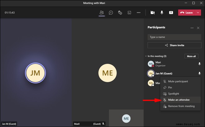 Können Sie sehen, wer Sie in Microsoft Teams ausgebootet hat? [NEIN]