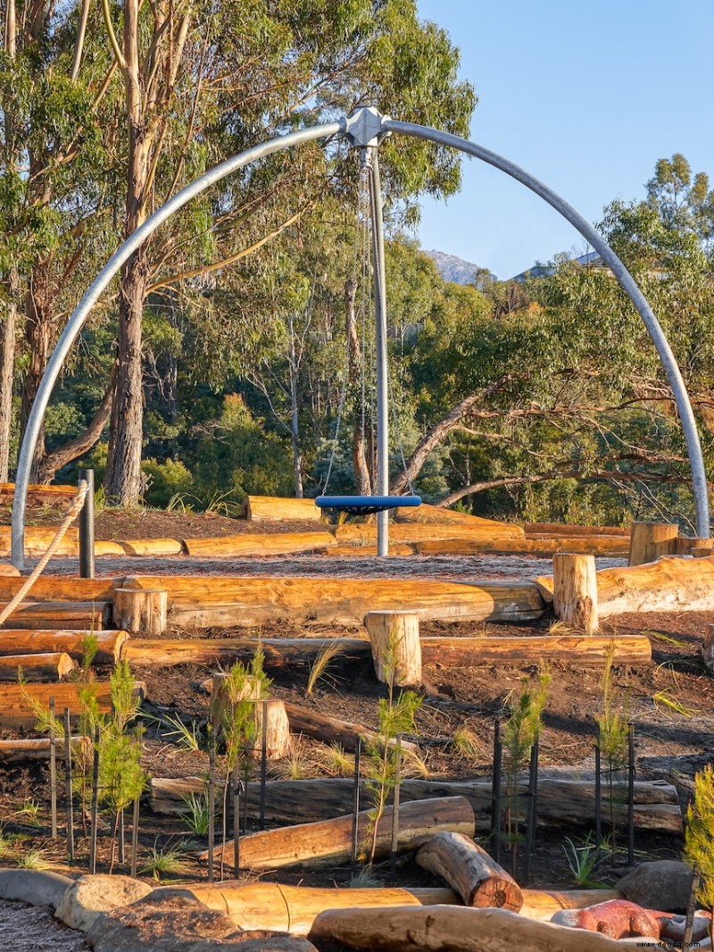 Wie Kingston Park, einer der interessantesten Spielplätze Tasmaniens, entworfen wurde