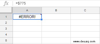 Google Sheets-Formel-Parsing-Fehler – So beheben Sie ihn 