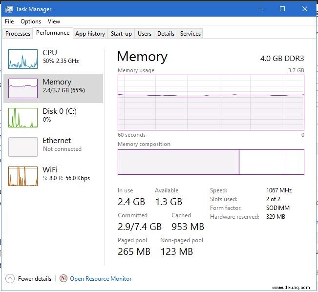 Anleitung zu Windows 10-Systemtools 