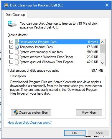 Anleitung zu Windows 10-Systemtools 