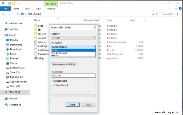So beheben Sie den Fehler „Datei zu groß für Zieldateisystem“ in Windows 