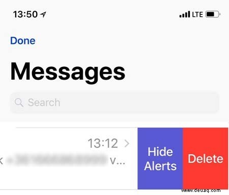 So löschen Sie alle Nachrichten dauerhaft auf dem iPhone