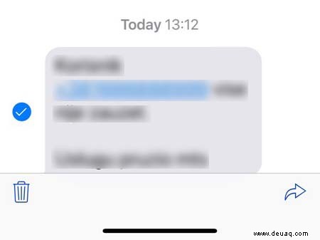 So löschen Sie alle Nachrichten dauerhaft auf dem iPhone