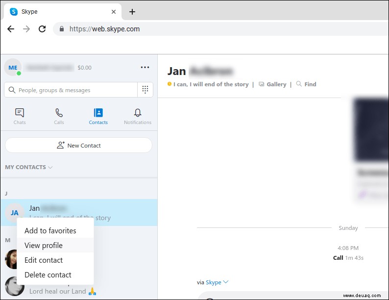 So fügen Sie einen Kontakt in Skype hinzu