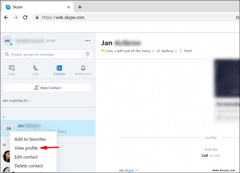So fügen Sie einen Kontakt in Skype hinzu