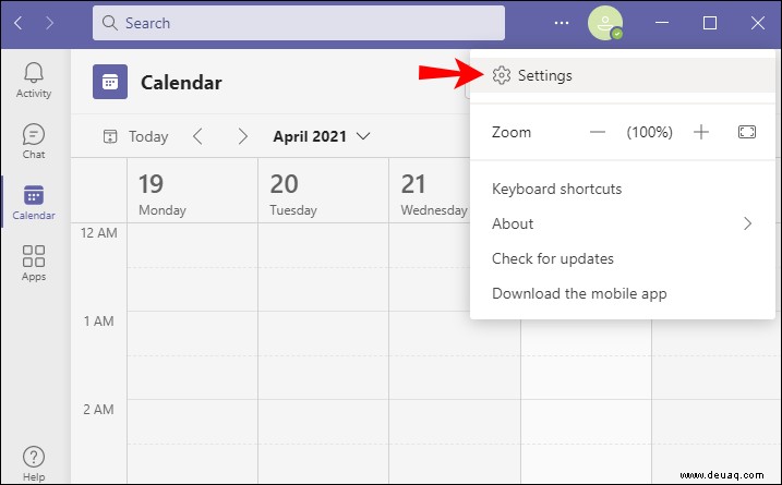 Beitritt zu Breakout Rooms in Microsoft Teams