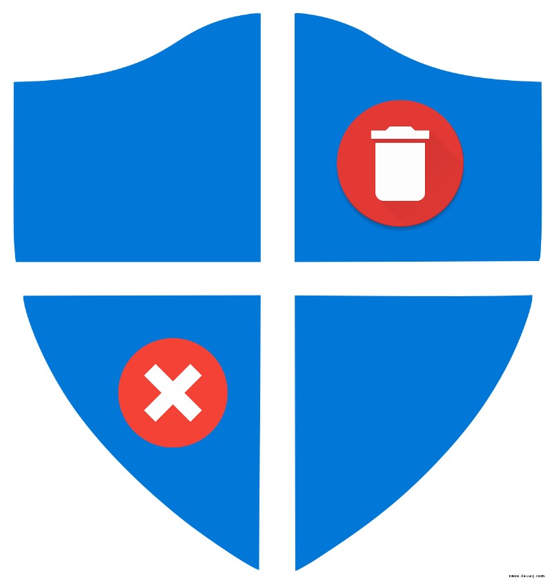 So löschen Sie Windows 10 Defender