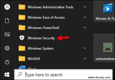 So löschen Sie Windows 10 Defender