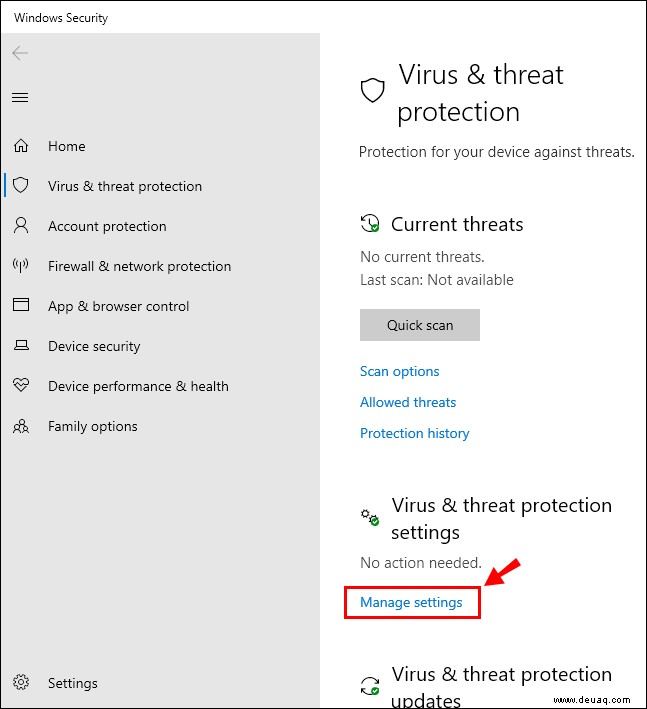 So löschen Sie Windows 10 Defender