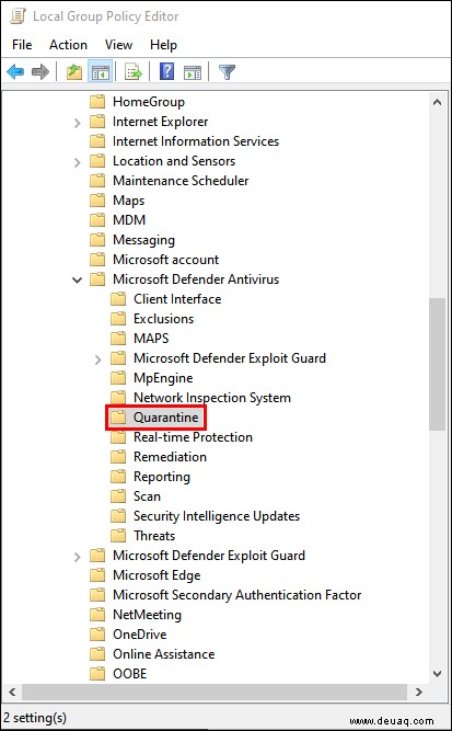 So löschen Sie Windows 10 Defender