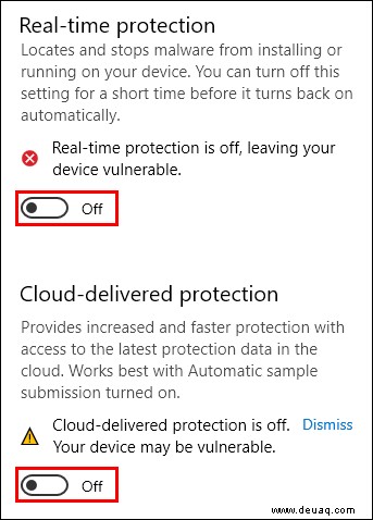 So löschen Sie Windows 10 Defender