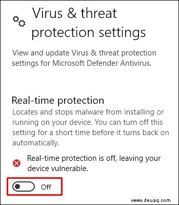 So löschen Sie Windows 10 Defender