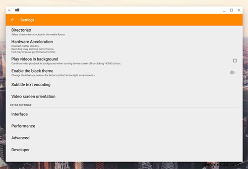 So verwenden Sie VLC auf Ihrem Chromebook