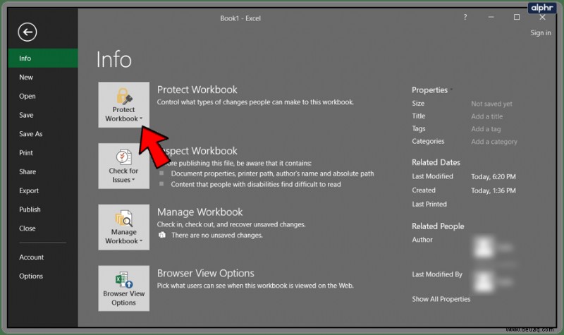 Kennwortschutz in Microsoft Excel