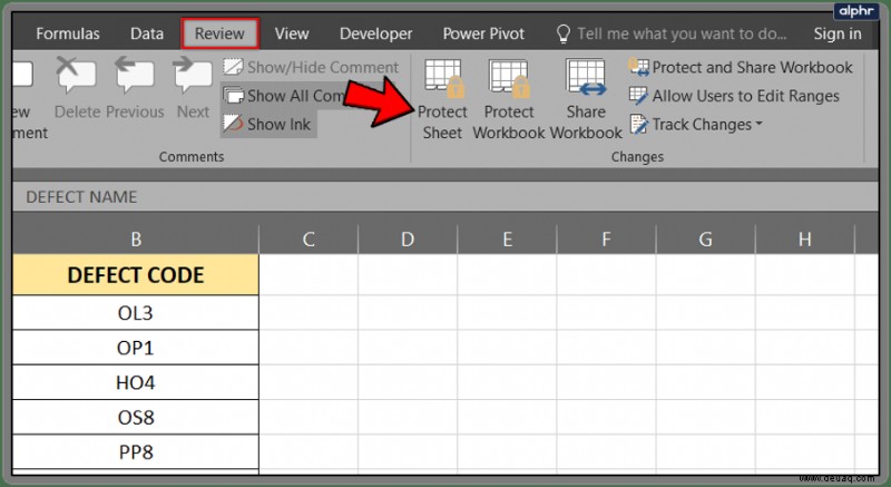 Kennwortschutz in Microsoft Excel