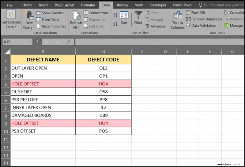 Duplikate in Excel schnell entfernen