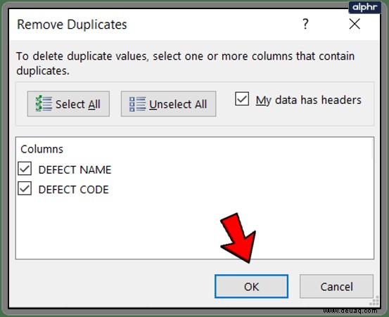 Duplikate in Excel schnell entfernen