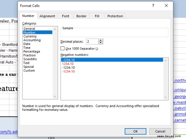 So verschieben Sie Dezimalstellen in Excel