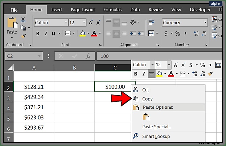 So verschieben Sie Dezimalstellen in Excel