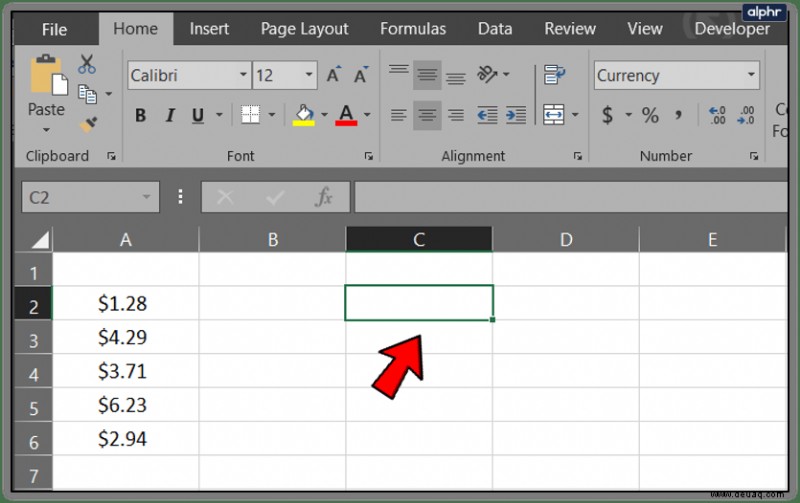 So verschieben Sie Dezimalstellen in Excel